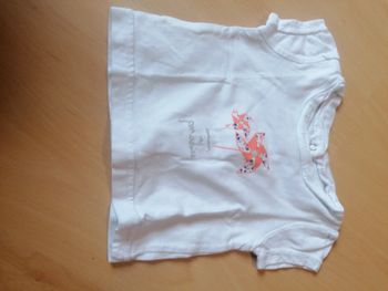 Tee-shirt bébé manche courte