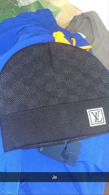Bonnet lv noir