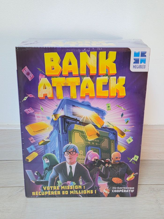 Jeu électronique Megableu Bank Attack neuf