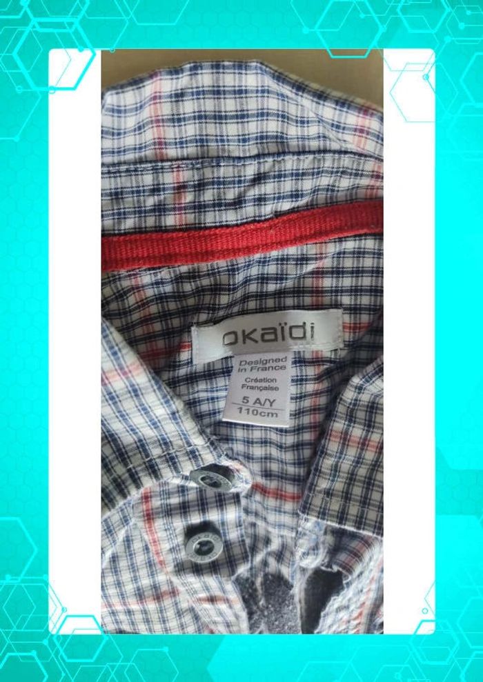 Chemise manches longues Okaidi - photo numéro 5