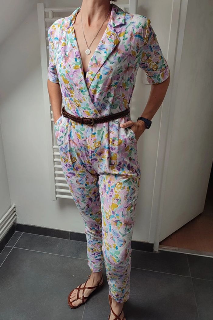 Combinaison pantalon cache coeur S/M