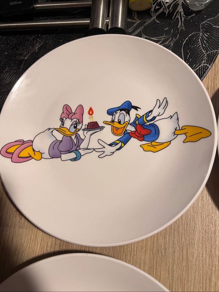 Assiettes à dessert en porcelaine - photo numéro 4