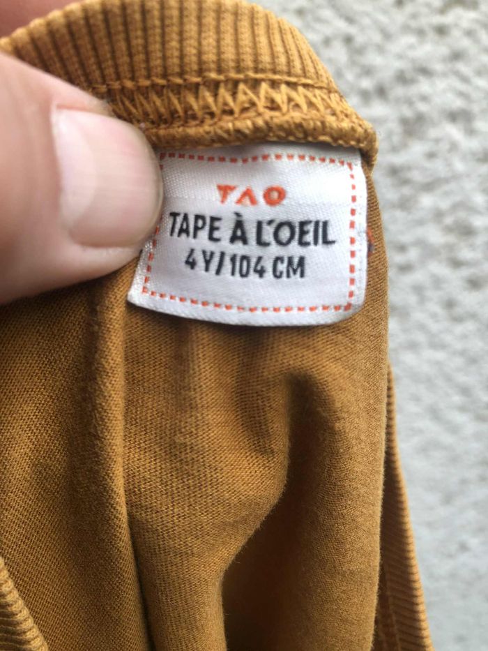 T-shirt TAO 4 ans manche longue - photo numéro 3