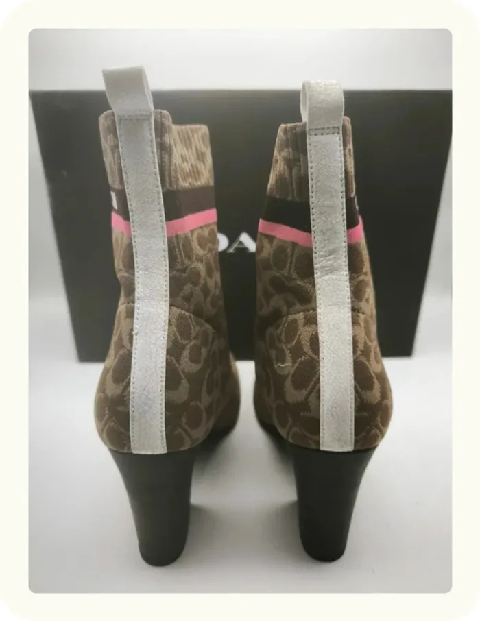 Bottines chaussettes femme Tasha Coach Taille 39 - photo numéro 5
