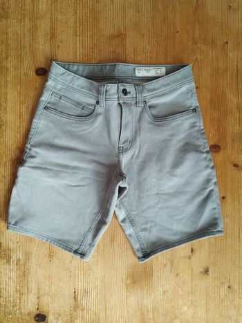 Short jean gris homme – Livergy – Taille 38 – Comme neuf