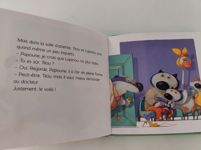 Tilou bleu va chez le docteur - photo numéro 2
