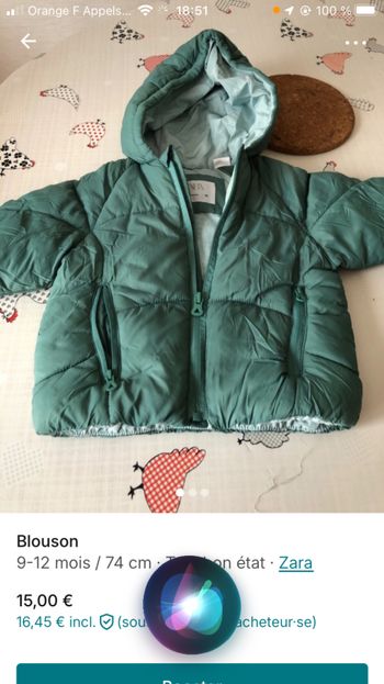 Petit blouson