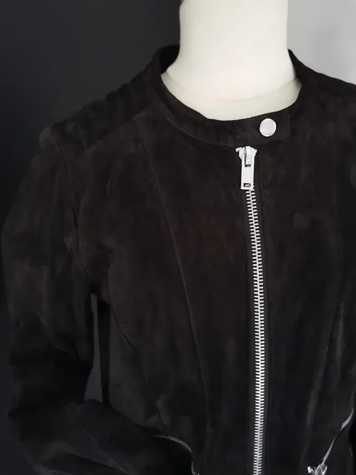 blouson DDP XL cuir marron - photo numéro 3