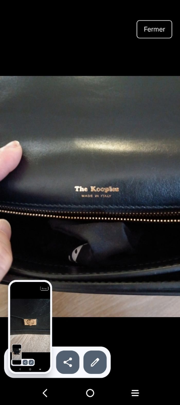 Sac The kooples Emily grand modèle - photo numéro 2