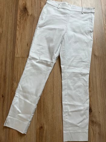 H&M pantalon blanc