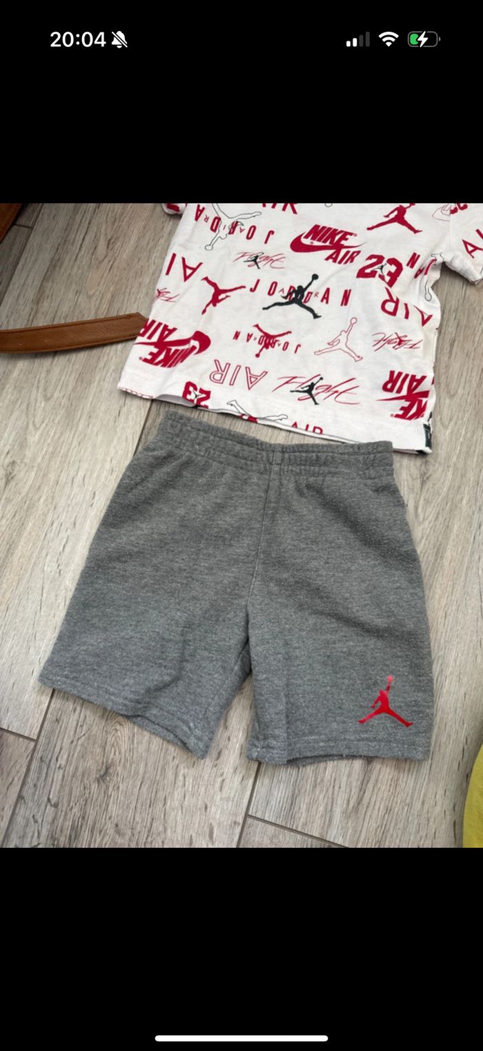 Ensemble short t-shirt Jordan garçon - photo numéro 3