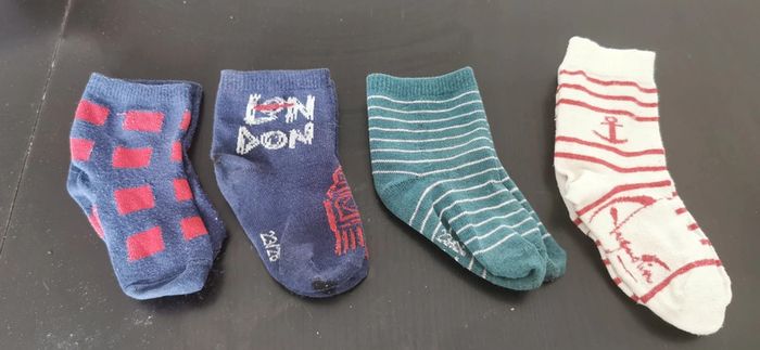 4 paires de chaussettes