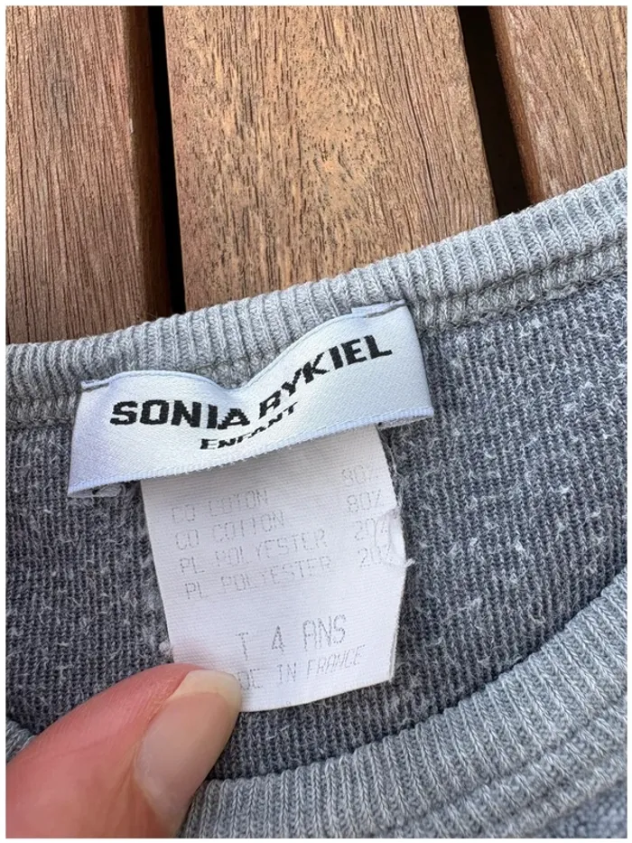 Haut velours 4 ans Sonia rykiel - photo numéro 4