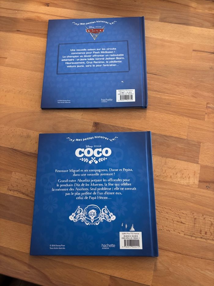Lot de deux livres Disney (coco/cars3) tbe - photo numéro 2