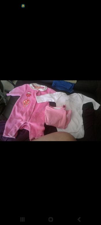 Lot 1mois fille pyjamas