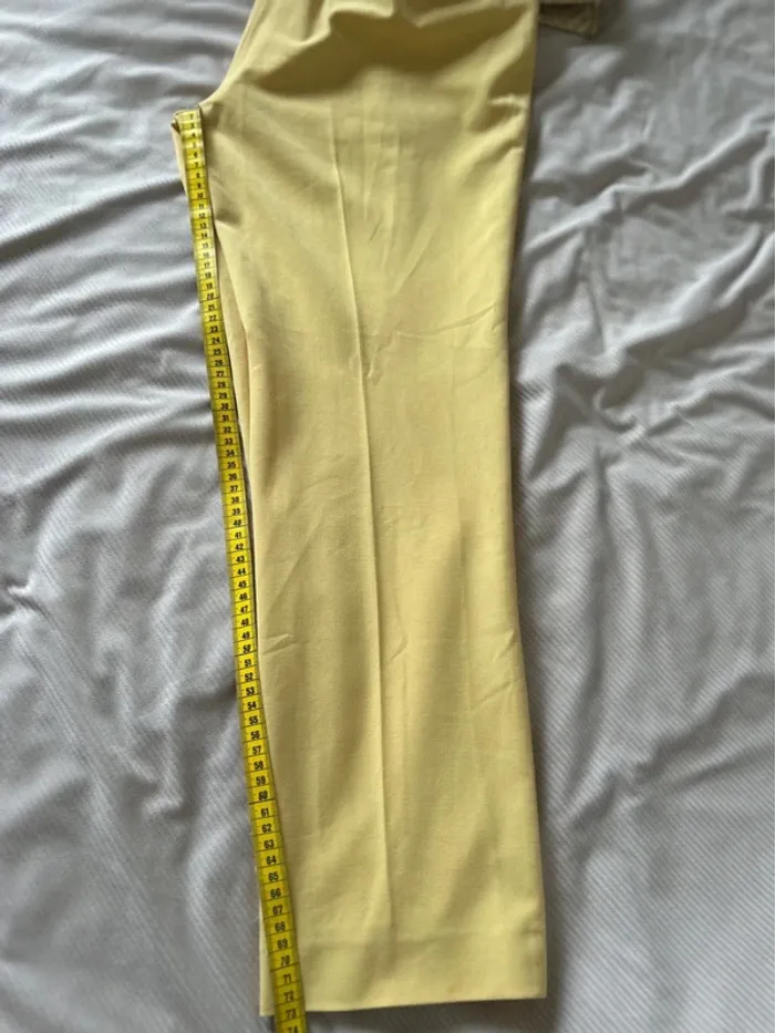 Pantalon ajusté jaune eugen Klein taille 46 - photo numéro 4