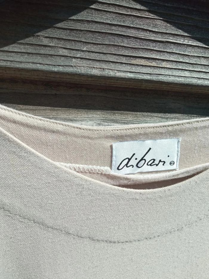 T-shirt manches courtes crème taille 36 38 Dibari - photo numéro 3