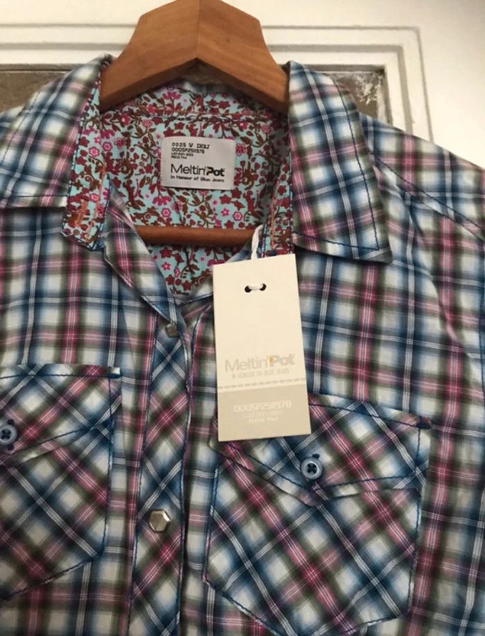 Chemise femme marque Meltin’Pot neuve avec étiquette taille XS - photo numéro 11