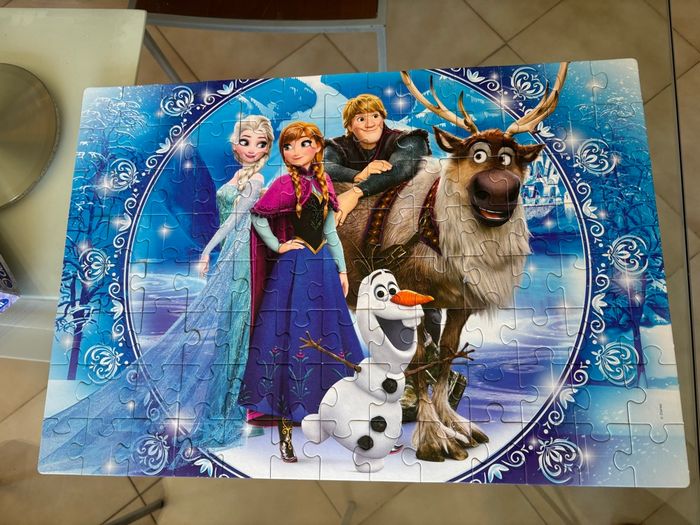 Lot puzzles Frozen - photo numéro 3