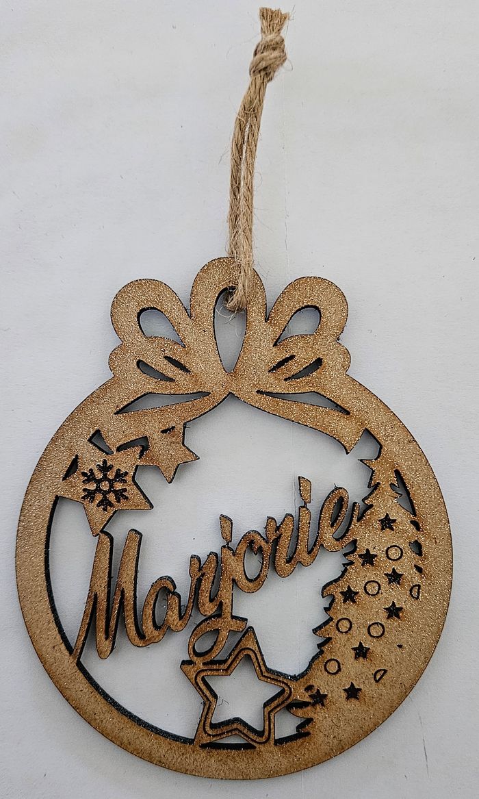 Boule de Noël 100% personnalisable - photo numéro 9