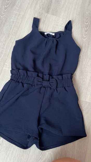 Combi short fille très légère