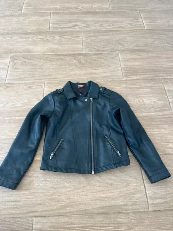 Veste cuir 8 ans