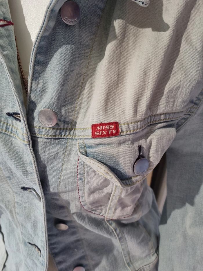 Veste jean délavé Miss Sixty - photo numéro 2