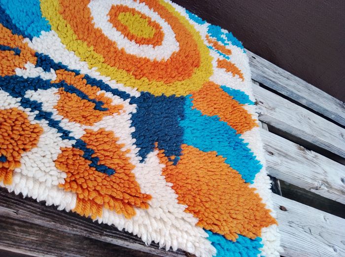 Tapis vintage 70's - photo numéro 4