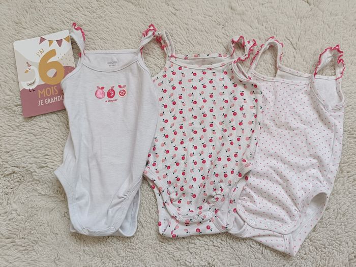 Lot 3 bodies obaibi 6 mois