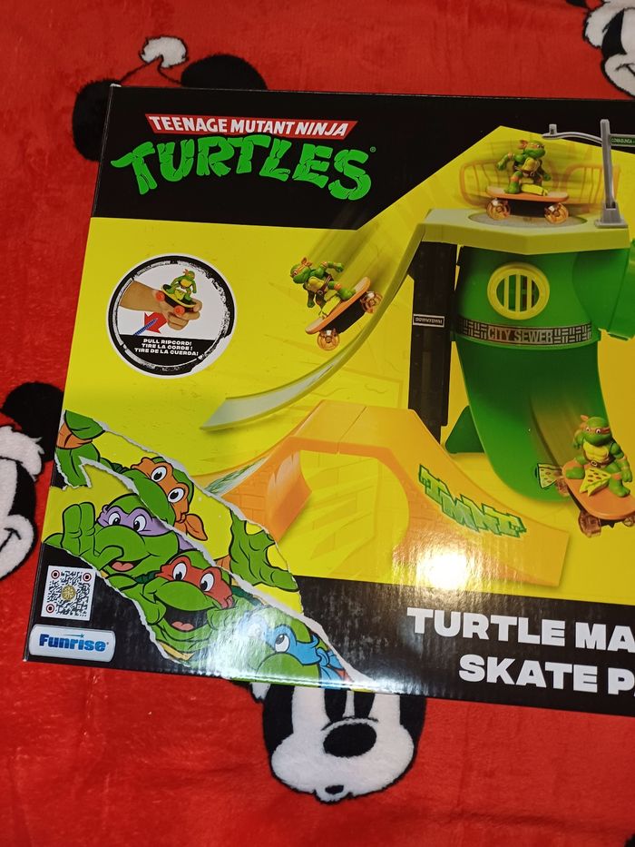 🧸Jeux skate park turtles ninja Dès 3ans + neuf avec étiquette nickelodeo - photo numéro 3