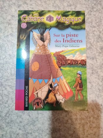 La cabane magique sur la piste des indiens