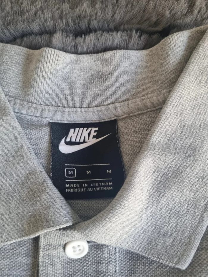 Polo manches courtes Nike Gris, M Hommes - photo numéro 5