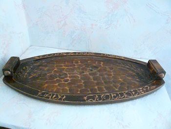 Plateau à pain vintage