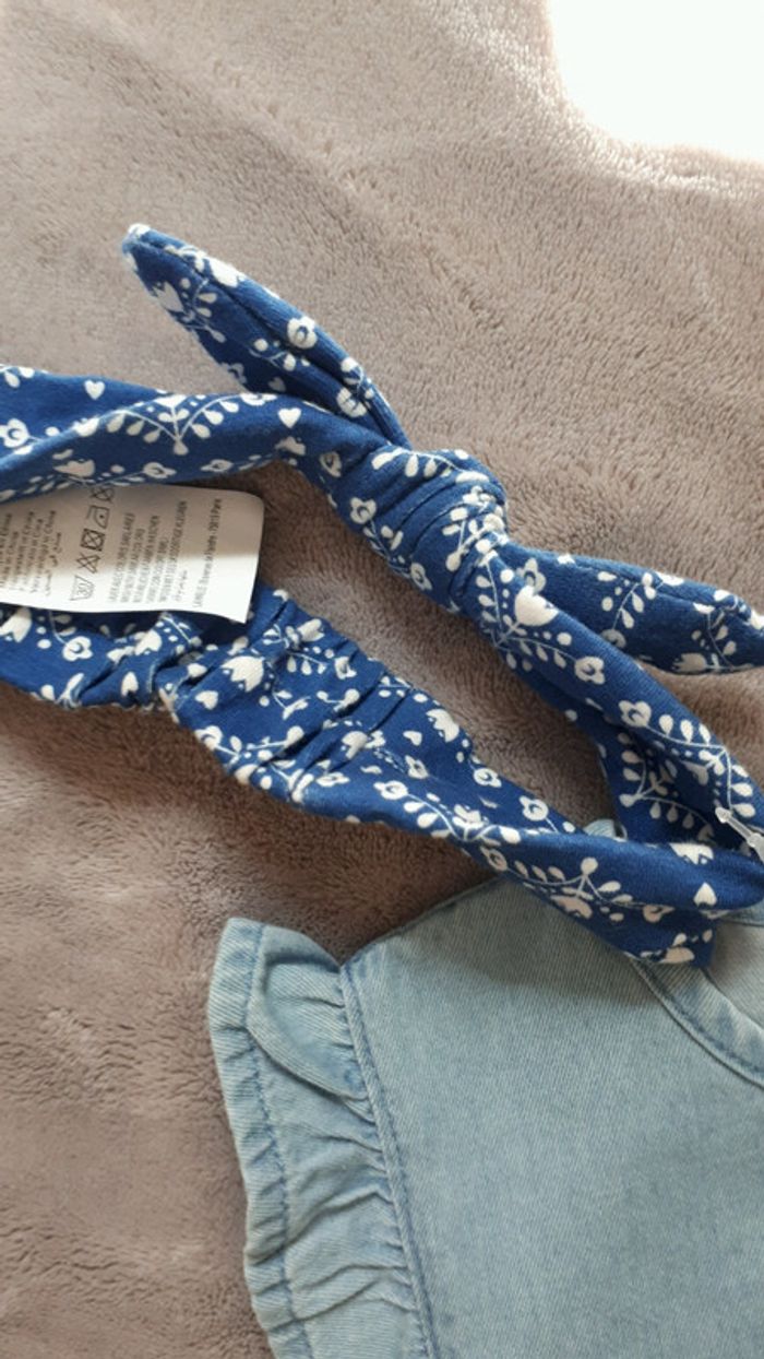 🌸 Sublime ensemble Creeks, taille 9 mois, neuf. - photo numéro 2