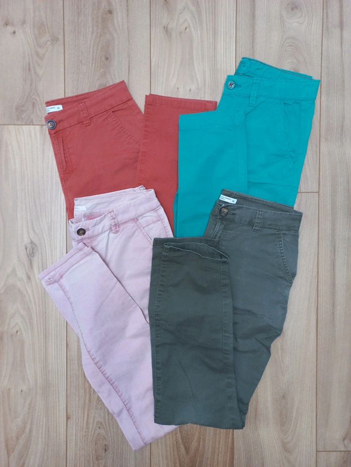 Lot 4 chinos taille 36