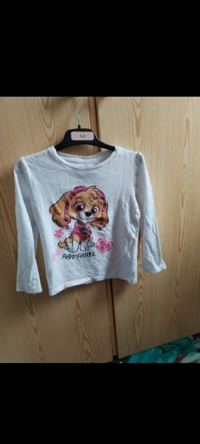 T-shirt manches longues fille
