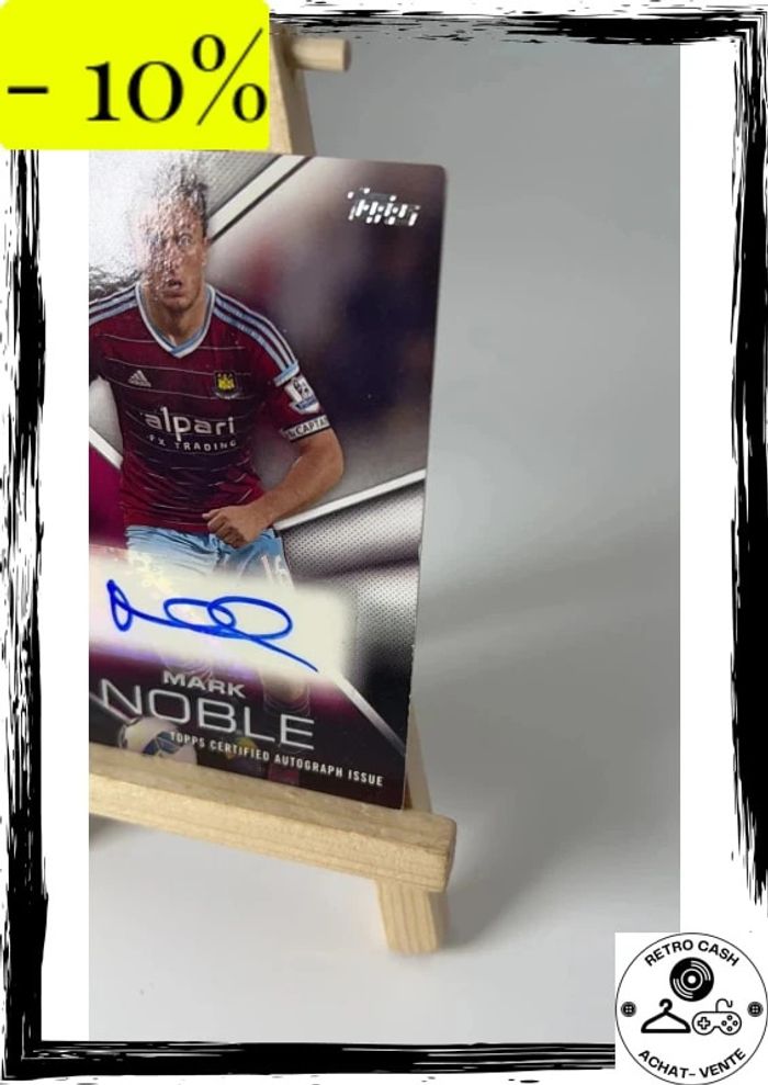 mark noble 2014 topps pa-mn autograph - photo numéro 4