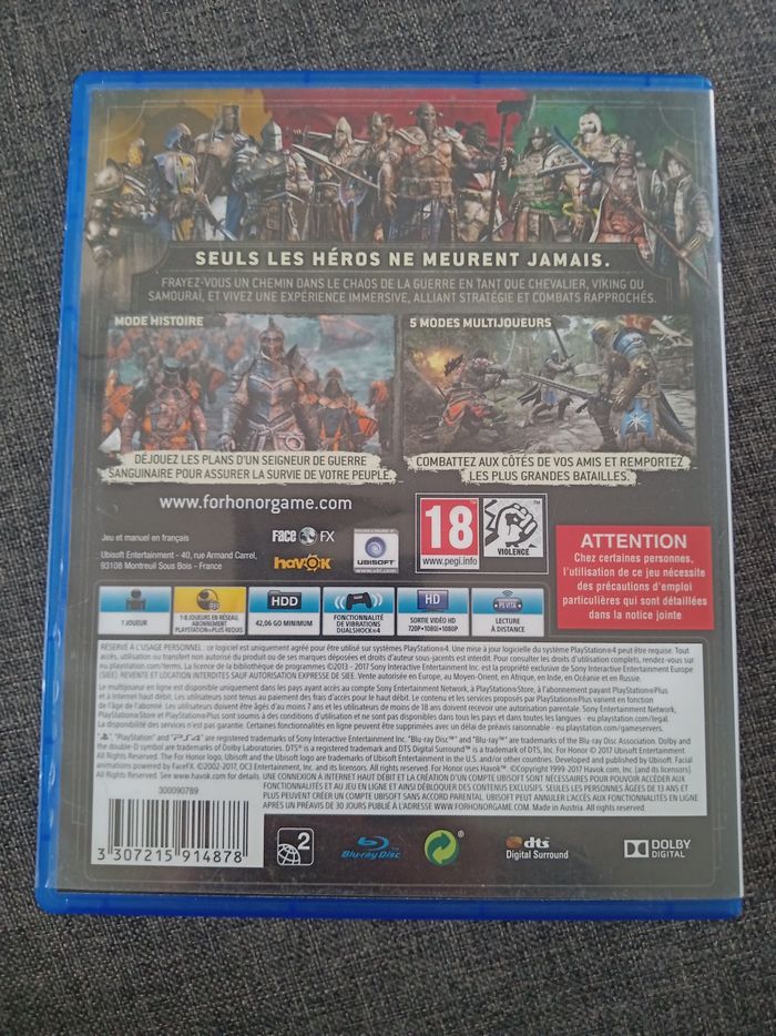 For honor - ps4 - photo numéro 2