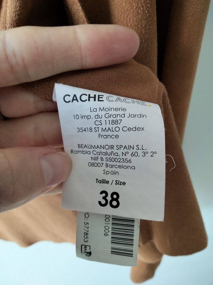 Veste camel - photo numéro 3