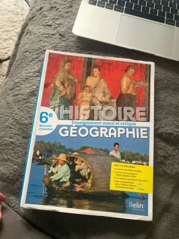 Manuel scolaire histoire géographie 6eme