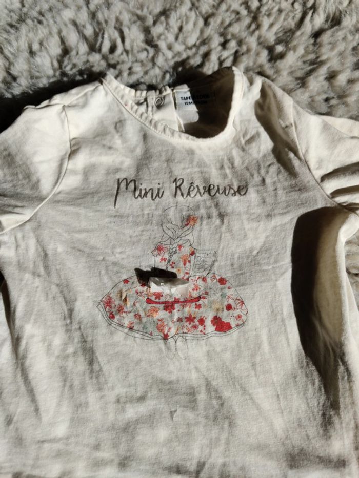 t-shirt Manches longues 12 mois - photo numéro 2