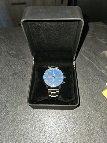 Montre homme neuve Hosmendfoe acier inoxydable