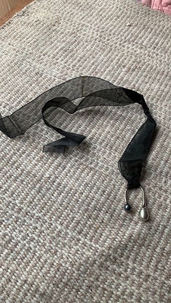 Collier longueur ajustable ave pendentif