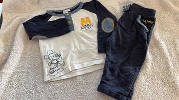 Ensemble tee-shirt pantalon Mickey