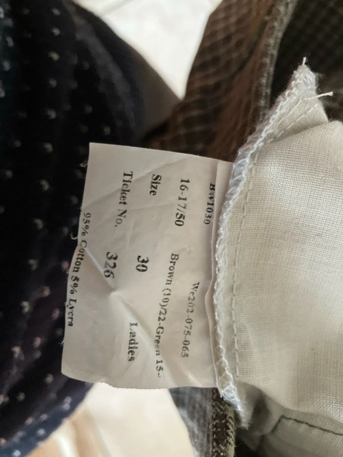 Pantalon d’équitation à carreaux - photo numéro 6