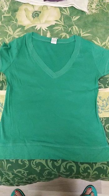 Haut vert Camaïeu taille 2