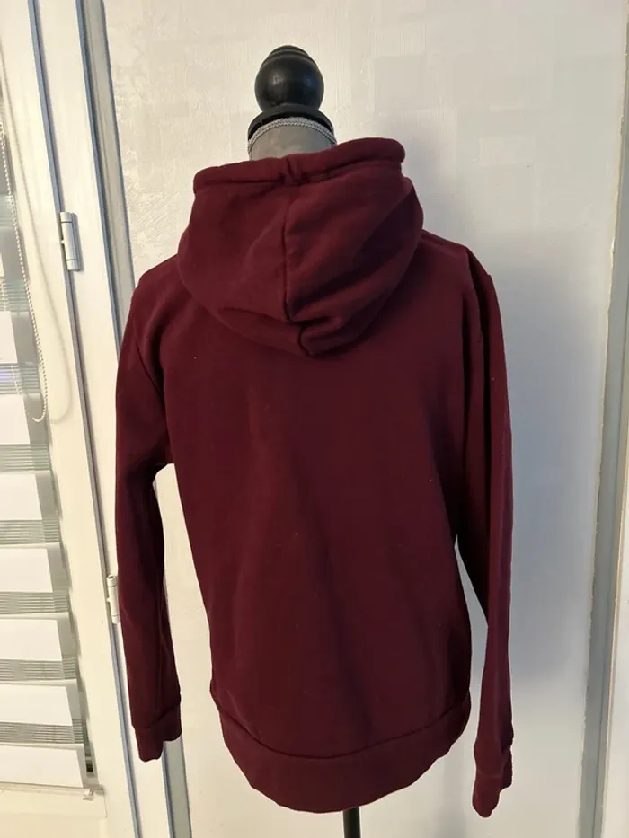 Sweat-shirt bordeaux - photo numéro 3