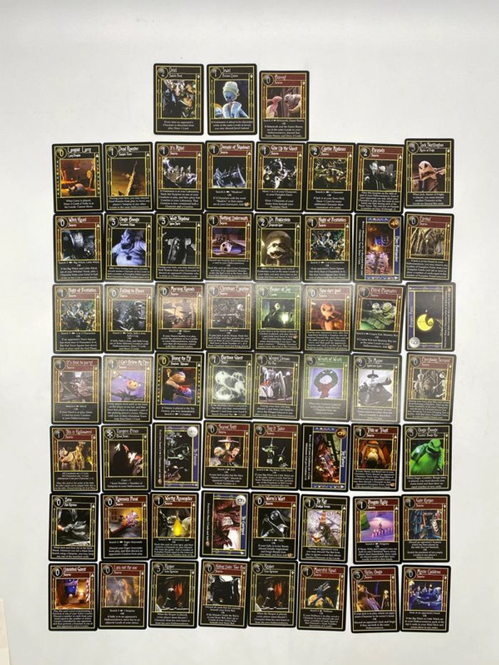 59 cards The Nightmare Before Christmas