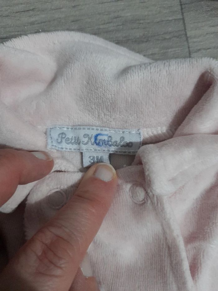 Pyjama velours 3 mois - photo numéro 3