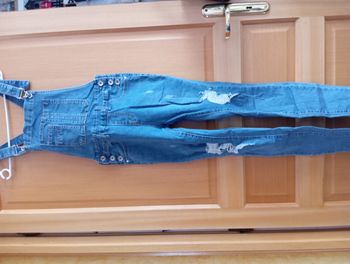 salopette en jeans